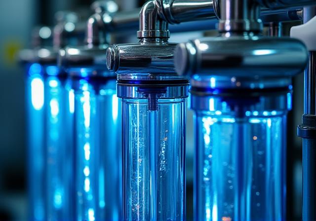 高度な純水生成フィルターシステム